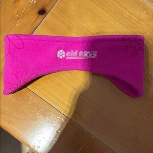 Old Navy Fuchsia Kids Fleece Headband